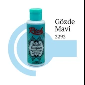 Rich Multi Surface 2292 Gözde Mavi Akrilik Boya 120 cc thumbnail 2