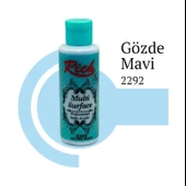 Rich Multi Surface 2292 Gözde Mavi Akrilik Boya 120 cc thumbnail 3