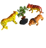 5 Parça Vahşi Hayvan Seti Poşetli Figürlü Hayvan Seti - 2