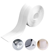 1 Adet Banyo Mutfak Lavabo Küvet Su Sızdırmaz Kenar Bant Sıvı Geçirmez 3.2 Metre - 1