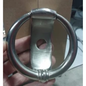 Saten Kapı Tokmağı Küçük Delikli Yuvarlak Taktak - 3