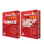 Örnek Akademi 8.Sınıf Süper İkili Türkçe ve İnkılap Seti 2 Kitap - 1