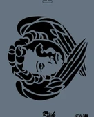 Rich New Seri N-388 Stencil 35x25 cm - 1