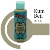 Rich Multi Surface 2114 Kum Beji Akrilik Boya 120 cc thumbnail 2