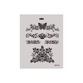 Rich New Seri N-107 Stencil 35x25 cm thumbnail 2