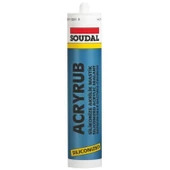 Soudal Acryrub Silikonize Mastik 310 ml Kahverengi - 1