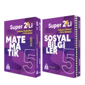 Örnek Akademi 5.Sınıf Süper İkili Matematik ve Sosyal Bilgiler Seti 2 Kitap - 1