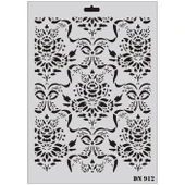 Rich Dantel Seri DN-912 Stencil 35x25 cm - 1