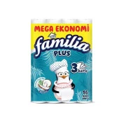 FAMİLYA PLUS HİNDİSTAN CEVİZİ ÖZLÜ HAVLU 16 LI - 1
