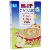 Hipp İyi Geceler Organik Yulaflı Elmalı Sütlü 6+ Ay Kaşık Maması 250 gr - 1