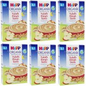 Hipp İyi Geceler Organik Yulaflı Elmalı 6+ Ay Kaşık Maması 250 gr 6 ADET - 1