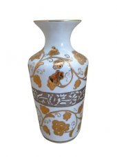 Kütahya Porselen El Dekoru Elif 25 cm Vazo 1383910 Dekor No - 1