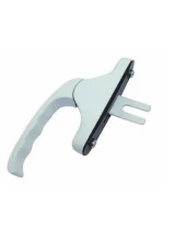 Alüminyum İspanyolet Pencere Kolu Parmak İz Beyaz - 1