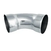 50mm 45 Derece Şişme Dirsek Parlak 3'lü Paket - 1