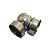 16mm Boş Küre Topuz Dirsek Bronz 5'li Paket - 1