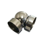 50mm Boş Küre Dirsek Bronz 4'lü Paket - 1