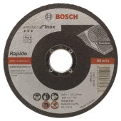 Bosch İnox Kesici Rapido 115X1mm 2608603169 - 1