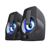 Trust 22948 Gemi Hoparlör RGB 1+1 USB 2.0 Siyah - 5