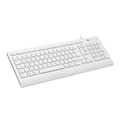 Lenovo Lecoo KB103 USB Kablolu Klavye Q Beyaz - 7