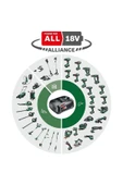 Bosch  Unlimited Şarjı Süpürge ve Bahçe aletleri için Batarya Akü 18v-4Ah - 4