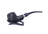 Pipsan Pipo Gravür İşlemeli Half Bent - Siyah - 1