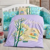 Hobby Dream Clock Lila Bebek Nevresim Takımı - 1