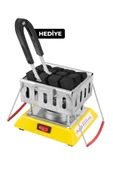 Elektrikli Nargile Köz Yakma Makinası Nargile Kömür Ocağı, Maşa Hediye - 6