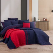 Hobby Line Tek Kişilik Çeyiz Seti - Lacivert Kırmızı thumbnail 1