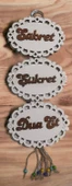 Sabret Şükret Dua Et Duvar Askılık - 1
