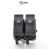 Mega Oto Market Çiftli Sol Cam Düğmesi Anahtarı Renault Megane 2 ile uyumlu - 1