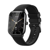 Shaza Sesli Görüşme IP67 Nabız Ölçer 1.85 İnç Full Ekran Siyah Akıllı Saat SA8002/GR - 4