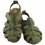 Yeşil Ortopedik Bebek Sandalet Yeni Sezon Bebek Sandaletleri - 3