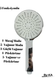 By-Ka 5 Fonksiyonlu Duş Başlığı - 1