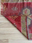 188x77 cm El Dokuma Türk Kilim, Ender Desenli Harika Kilim, Şık Boho Stili Ev Dekoru, Nostaljik Kilim - 9