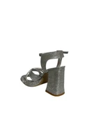 Mgb Shoes 6002 Kadın Paltform Topuklu Saten Ayakkabı (Yaz 25) - 4