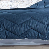 Hobby Comfort Yorgan Seti -Çift Kişilik - Fiesta Mavi - 3
