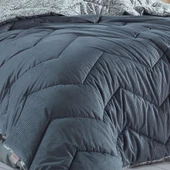 Hobby Comfort Yorgan Seti -Çift Kişilik - Arianna Gri - 3