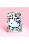 My Melody Kuromi Hello Kitty 16 sayfa Boyama Kitabı Sticker Maske Seti - 4