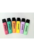 penmark Highlighter Pastel Fosforlu Kalem 6 Renk - 2