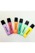 penmark Highlighter Pastel Fosforlu Kalem 6 Renk - 1