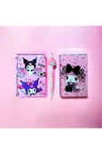 Kuromi Ve Arkadaşları -spiralli Defter 40 Yaprak,pvc Kapak , 1 Adet Kalem - 1