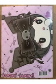 My Melody Kuromi 16 sayfa Boyama Kitabı Sticker Maske Seti - 1