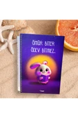 Pastel Renkler yazılı sözlü sert kapak OKUL DEFTERİ Günlük Anı defteri NOT DEFTERİ VE AJANDA thumbnail 1