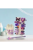 2 li kuromi silikon kartela toka seti my melodi kuromi yumurtlayan kalem hediyeli - 2