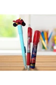 CARS arabalar roket silgi-cars versatil kalem ve motor  IŞIKLI kalem kırmızı set - 2