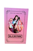 ANİME black pink Tasarımlı Defter not defteri hatıra anı defteri -ajanda - 1