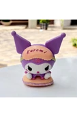 Kuromi sanrio my melodi   yatan figürlü kırılmaz biblo 1 adet - 1
