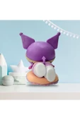 Kuromi sanrio my melodi   yatan figürlü kırılmaz biblo 1 adet - 3