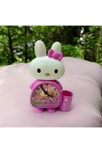 pembe Renk Hello Kitty Tasarımlı Çalar Saat 16x9 thumbnail 3