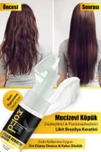 Motto Plus Professional Aşırı Yıpranmış Saçlar İçin Düzleştirici Brezilya Fönü Likit Köpük Keratini 175 ML - 1